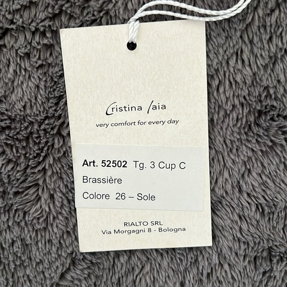 Cristina Iaia strappy bra. 34c. - Picture 5 of 6